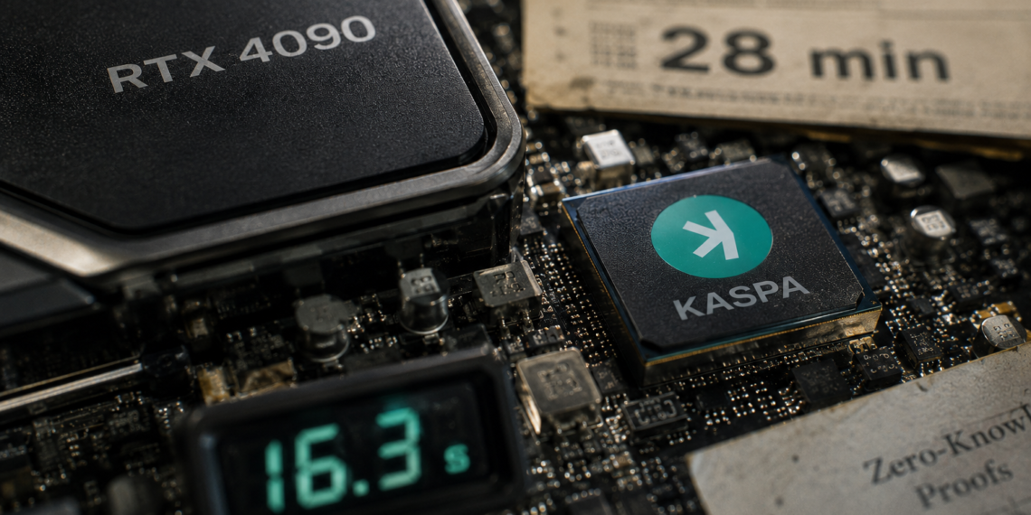 Kaspa y la computación cuántica: qué hay detrás del benchmark de 16 segundos