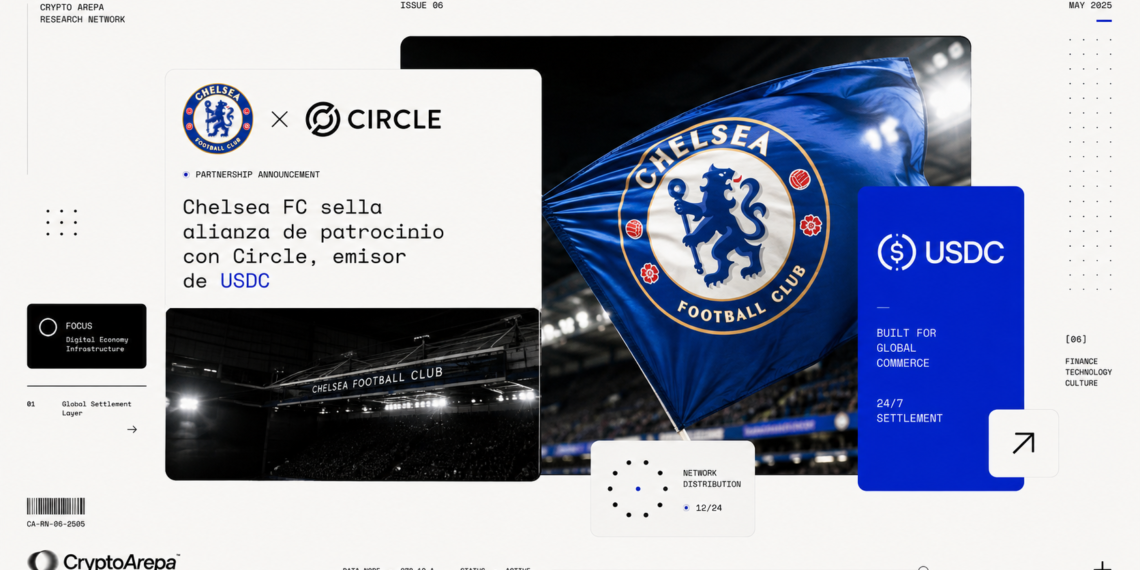 USDC llega a la camiseta de Chelsea, pero la cripto no es nueva en la Premier League