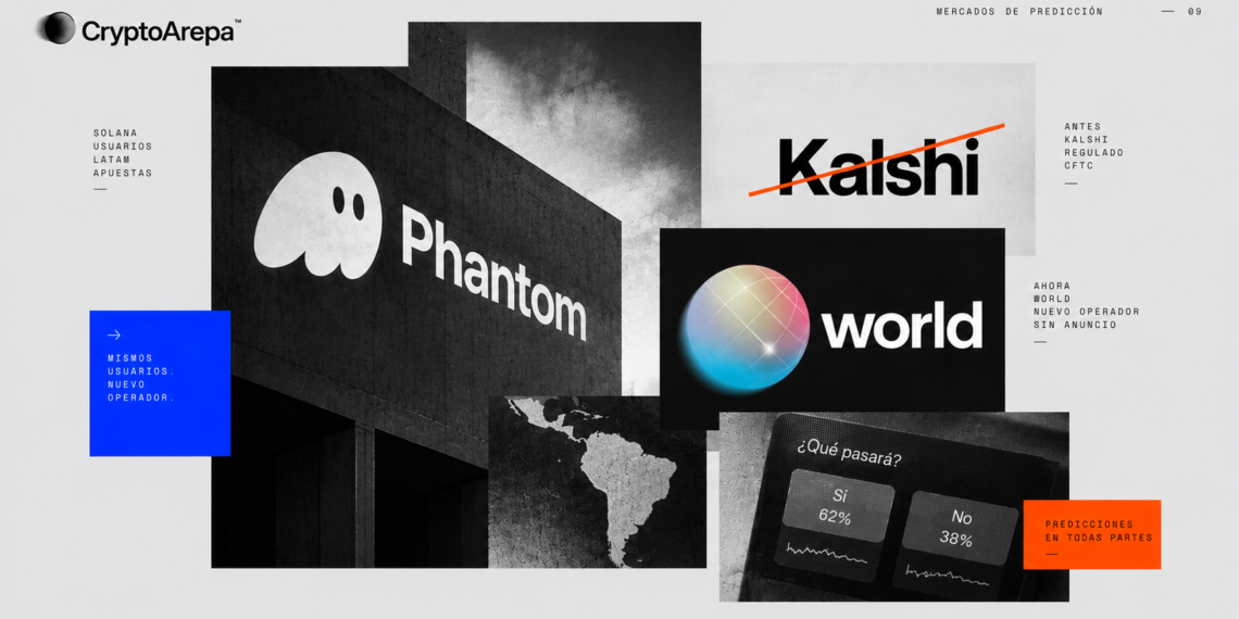 Phantom Ahora Usa World para sus Mercados de Predicción. ¿Quién Está Detrás?
