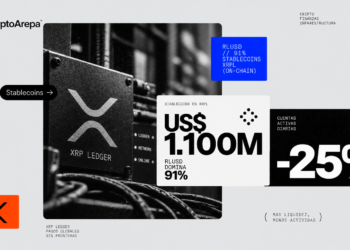 XRPL supera los US$1.100 millones en stablecoins, pero las cuentas activas caen 25%