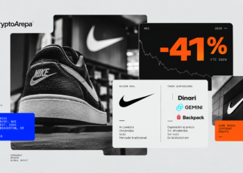 Nike ahora se compra como token cripto, pero no es lo mismo que tener la acción real