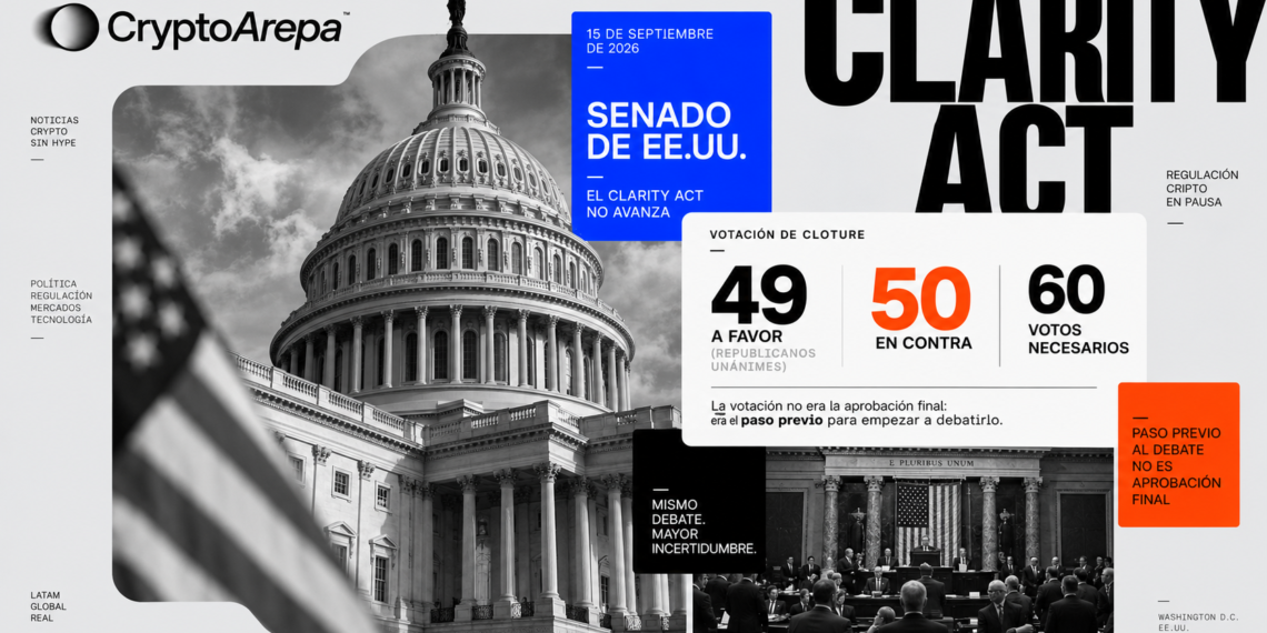 A 11 votos: por qué el Clarity Act se hundió en el Senado de EE.UU.