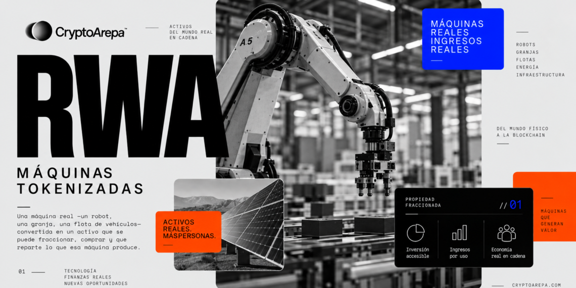 ¿Qué es un Machine RWA? Tokenizar robots?