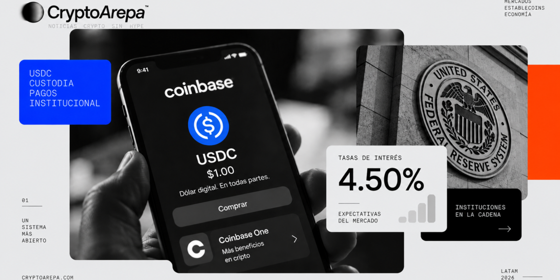 Coinbase sube el rendimiento de USDC a 3.75%: lo que de verdad lo explica (y no es el Senado)