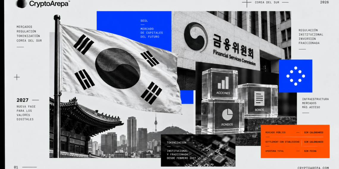 Corea del Sur fija fecha para tokenizar valores, pero no para abrir todo el mercado público